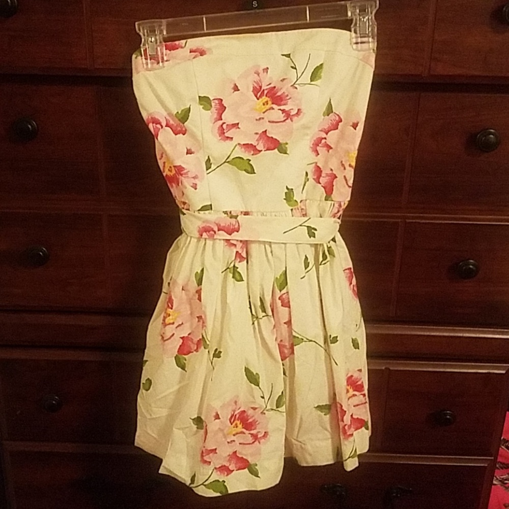 Abercrombie & Fitch strappless dress